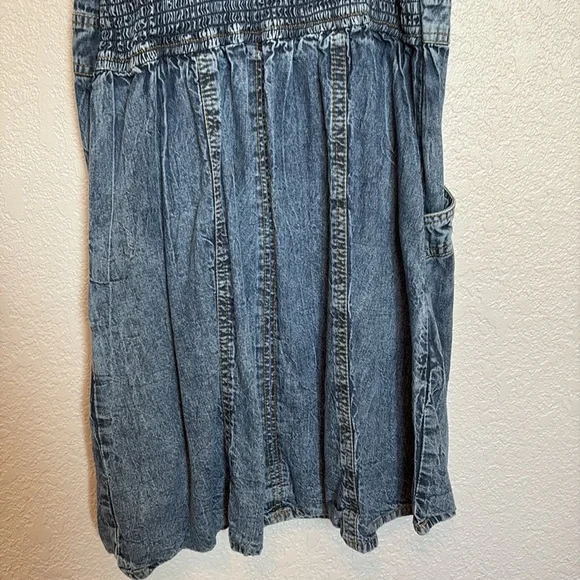 Japna Denim Mini Dress (L) - Picture 6 of 6